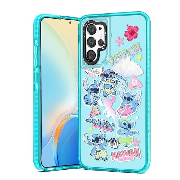 Disney Stitch Hawaiian Samsung Galaxy S23 Ultra Phone Case - Picture 1 of 2